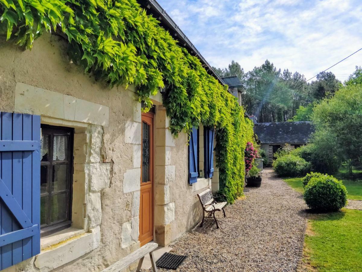 Traditional Longere Farmhouse At La Fortinerie Mouliherne Экстерьер фото